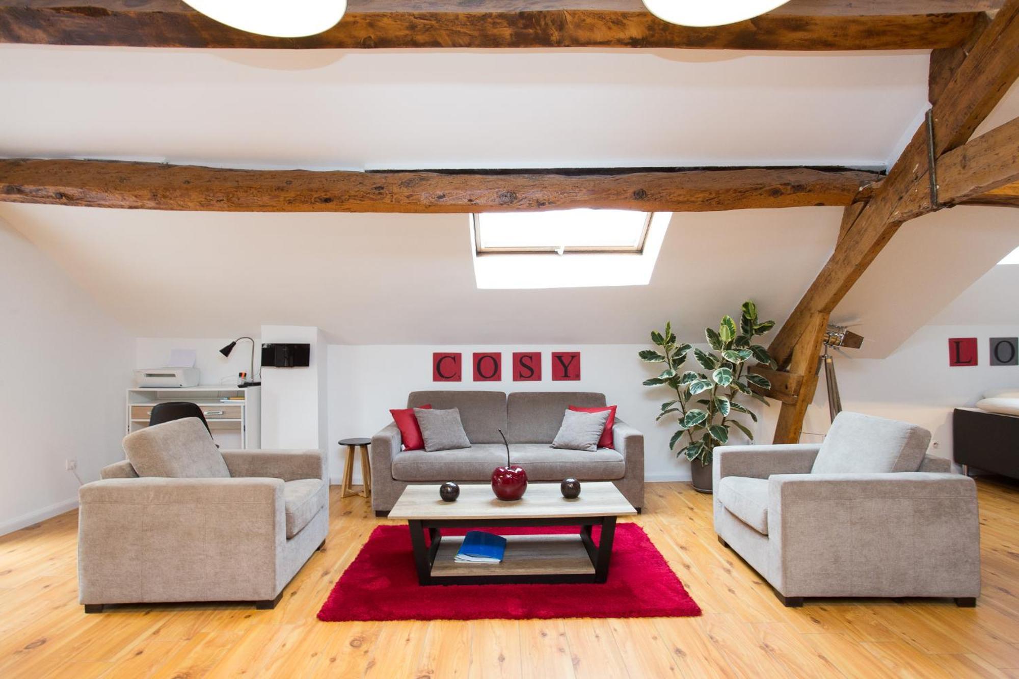 Lb Vacation Rentals I Big Loft 107M2, 10Min Walk To Palais Des Festivals Cannes Exteriör bild